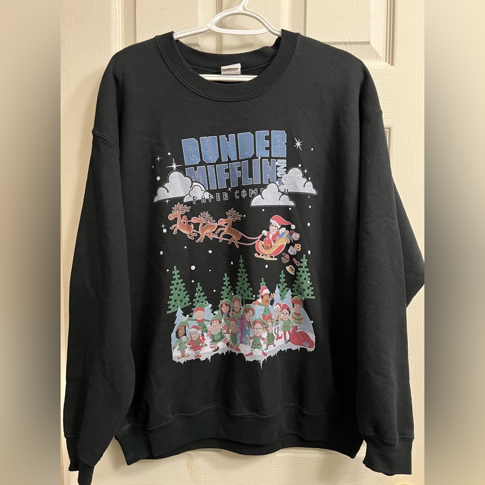 Dunder Mifflin Inc Paper Company crewneck size large